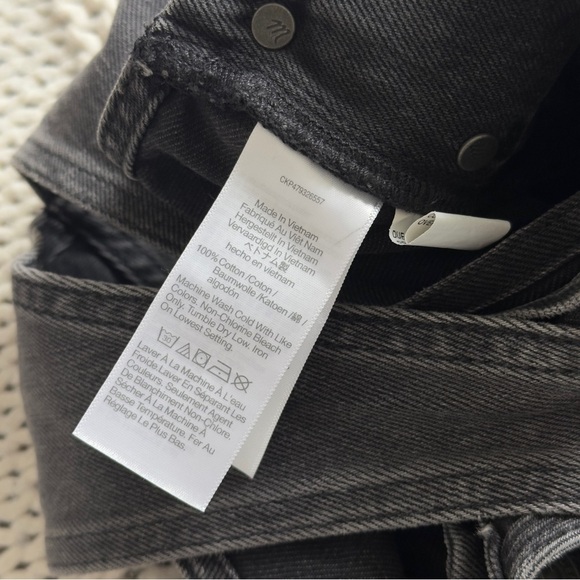 NWT Madewell Denim Oversized Carpenter Overalls XXS - Picture 9 of 9